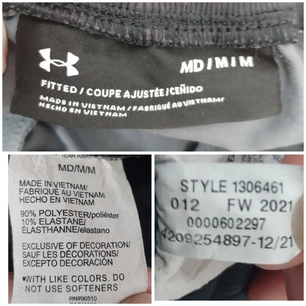 Under Armour UA Storm Cargo Joggers Men's M Gray Stretch Pants - Picture 5 of 8